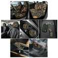 thumbnail image 2 of Renewold Horse Camo Hunting Forest Car Seat Covers Set for Women Men, with Soft Fabric Headrest Covers Keychain Coasters Gear Shift Knob Cover Handbrake Cover Universal Fit for SUV Truck Vans Sedans, 2 of 7