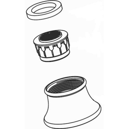 Moen 116618 Replacement Aerator Kit For Kitchen Faucet Com Moen 116618 Replacement Aerator Kit For