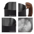 thumbnail image 3 of 304 Stainless Steel Milk Frothing Cup with Comfortable Handle, Dripless Spout, Inner Scale, Multifunctional for Coffee, Tea, and More, 3 of 7