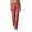Red, variant on Women Straight Leg Hiking Pants Oxford Stretch Breathable Lightweight High Waist Button Zip Fly Multi Pockets Solid Color Quick Dry Casual Work Travel Outdoor Trousers