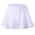 thumbnail image 2 of Zpanxa Dress for Women Sports Short Skirt Loose Fake Two-piece Anti-peep and Quick-drying Running Fitness Culottes Tennis Skirt Plus Size Dress for Women White Dress, 2 of 3