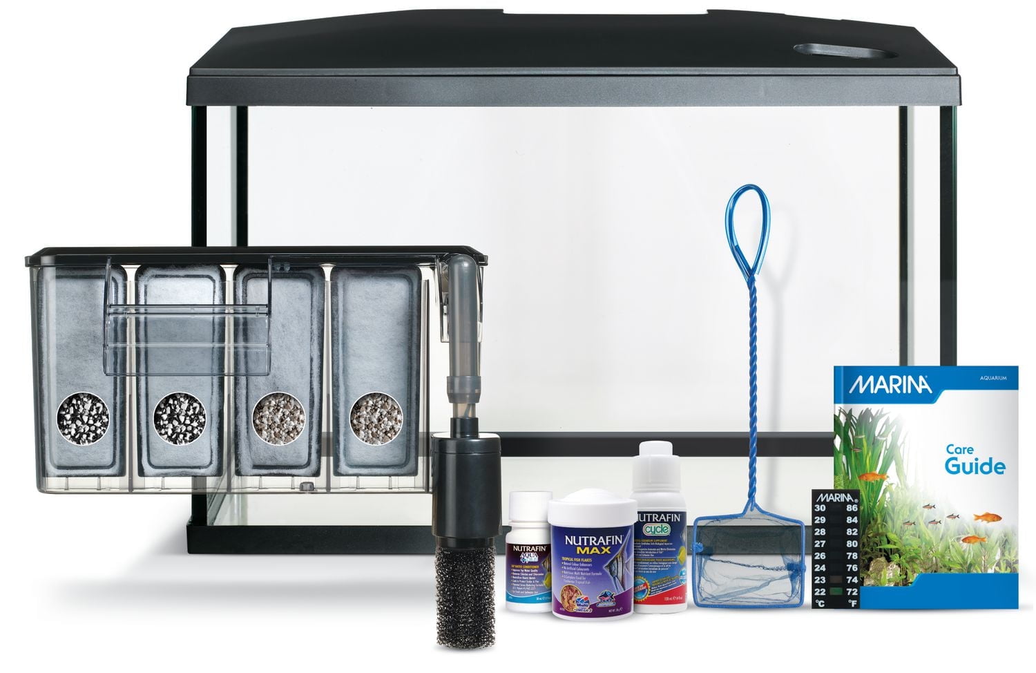Kit de démarrage pour aquarium à LED Marina 20G (20 gal.)