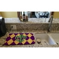 thumbnail image 2 of Mardi Gras Fleur de lis Purple Green and Gold Dish Drying Mat, 2 of 7