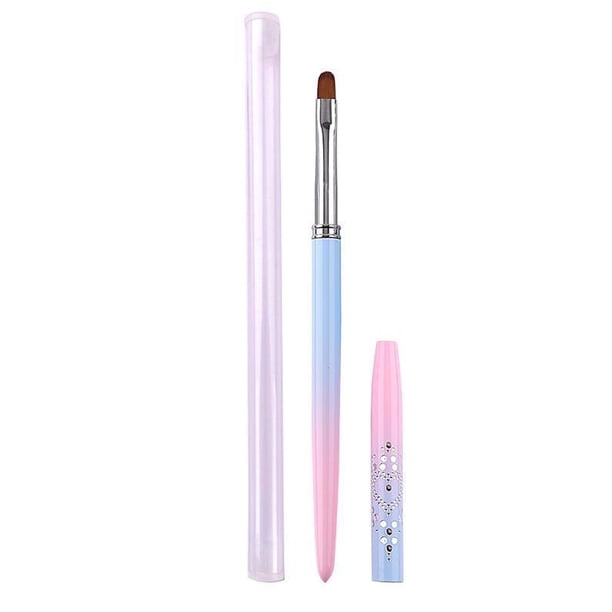 Minnieouse Bolígrafo para decoración de uñas, resistente al deslizamiento, cepillos para uñas suaves, multifuncional, ligero, herramientas de manicura Arte de uñas 8.5 mm Tipo 2 Minnieouse CE015013-10