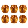 thumbnail image 1 of 6 Pieces Female Threaded Nut Screw Adapters Microphone Clip Holder Nut Adapters for Mic Micphone Sta, 1 of 5