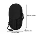 thumbnail image 5 of Carrying Case for Table Tennis, Portable Hard Table Tennis Paddle Case, Dustproof Protective Zip-Up Racket Cover, 5 of 8