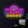 thumbnail image 3 of Handmadetneonsign Casino Wall Art, Casino Open Wall Decor, Welcome Casino Logo Wall Decor, 3 of 5