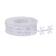 thumbnail image 1 of Cinta de copo de nieve Baoblaze de 1 pulgada x 11 yardas color blanco, 1 of 6