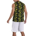 thumbnail image 2 of Naloa Corn And Dragonflies Basketball Jersey Reversible Men's Mesh Athletic Sports Shirts Training Practice S-4XL3X-Large, 2 of 6