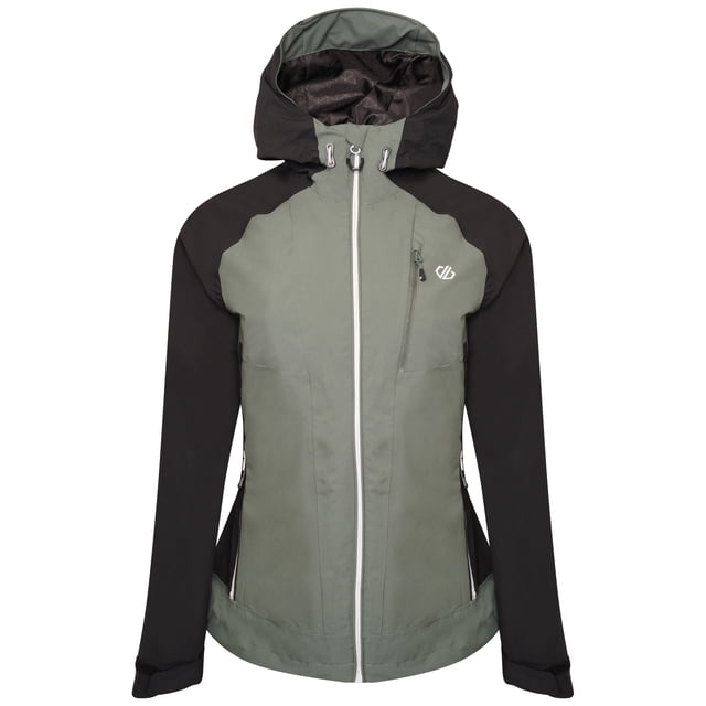 Dare 2B - Chaqueta Impermeable Veritas Era para Mujer (Verde Pato, Negro) Dare 2B UTRG7128_duckgreenblack