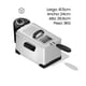 thumbnail image 4 of CHEFMAN - Freidora de Aceite 3 L con Control de Temperatura y Cesta — Inoxidable, 4 of 4