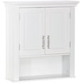 thumbnail image 5 of Diagonal Corner Wall Cabinet, 36" H Wall Kitchen Cabinets with Two Shelves and Door, Free-Standing Corner Storage Cabinet for Kitchen,Living Room, 5 of 6