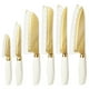 thumbnail image 1 of Juego de cuchillos de cocina CAROTE Healthy Gold Titanium 12 piezas, 1 of 8