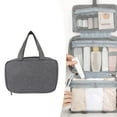 thumbnail image 4 of Bolsa de Aseo Colgante, 4 Cuadrículas Plegables Bolsas de Maquillaje de Viaje Diseño impermeable de suspensión Desmontable para viajar, 4 of 7