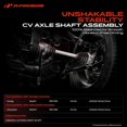 thumbnail image 2 of A-Premium CV Axle Shaft Assembly Compatible with Dodge Stealth Mitsubishi 3000GT 1991-1992 AWD Front Right Passenger Side, 2 of 10