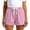 Pink, variant on Women's Gym Workout Athletic Shorts Summer Lightweight Quick Drying Running Shorts with Pockets by Yigetop Black L