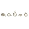 thumbnail image 5 of Creative Co-Op Decorative Resin Figs, Silver Finish, Set of 5, 5 of 6