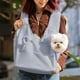 thumbnail image 4 of Bolsa para mascotas, mochila para perros, bolsa de viaje para perros y gatos pequeños y medianos, bolsa para transportar mascotas de tela., 4 of 6