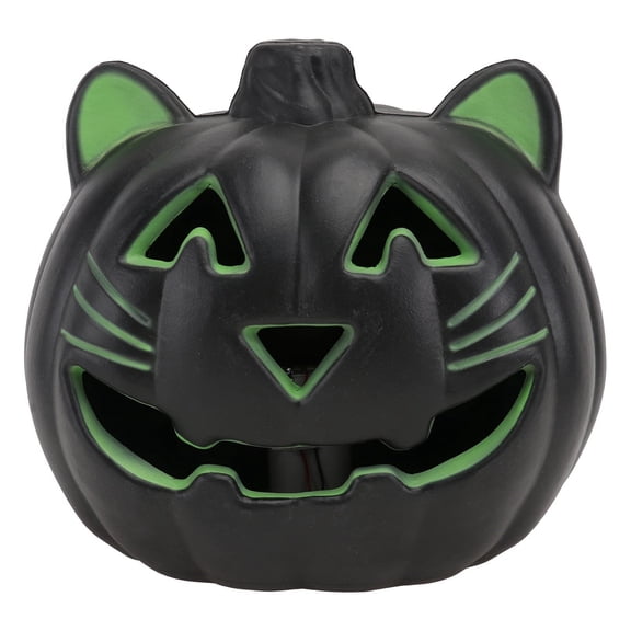 Cat-Shaped Halloween Pumpkin Night Light – Soft Glow LED Lamp with Quirky Design for Home, Bedroom, and Holiday Decor