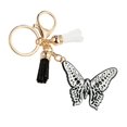 thumbnail image 1 of Colorful Butterflies Acrylic Keychain Female Car Keys Chain Rings Bag Pendant - First Nations, 1 of 5