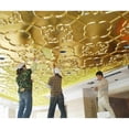thumbnail image 4 of Imitation Gold Leaf for Craft Decoration 100 Sheets Golden Gold Leaf, 4 of 4