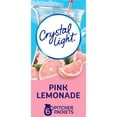 thumbnail image 2 of ( 2 Pack ) Crystal Light Pink Lemonade Naturally Flavored Powdered Drink Mix, 6 ct Pitcher Packets, 2 of 8