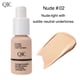 thumbnail image 2 of Beauty QIC Corrector Mate Base Líquida Hidratante Natural Crema de Base, 30 ml, 2 of 2