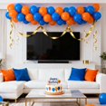 thumbnail image 5 of Globos de látex JKGOO azules y naranjas de 10 pulgadas (80 unidades), 5 of 5