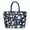 A004- Navy, variant on Lunch Carrier | Navy Daisy Insulated Tote | Leakproof Insulated Bag | Work Lunch Bag | Great Gift for Women