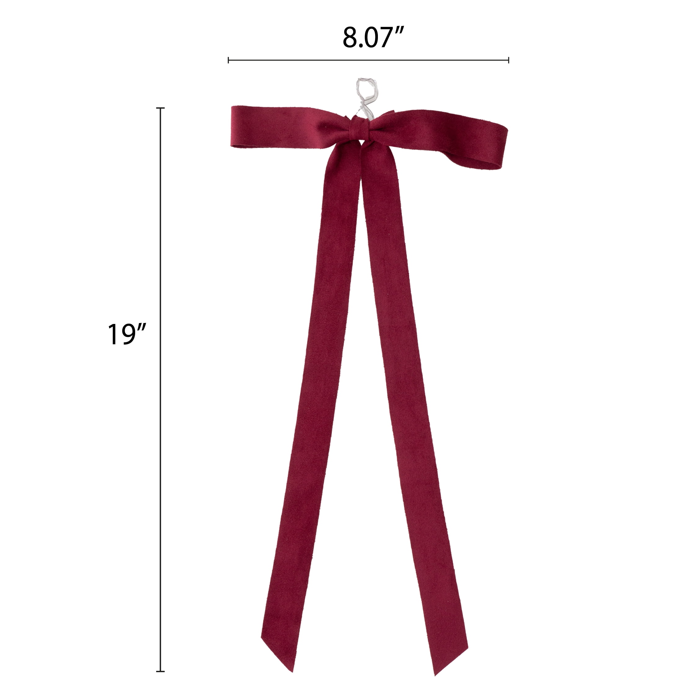 My Texas House Red Decorative Christmas Bows, 17", 3 Count