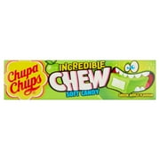 Chupa Chups Incredible Chew Soft Candy Green Apple Flavour 45g (pack of 20)