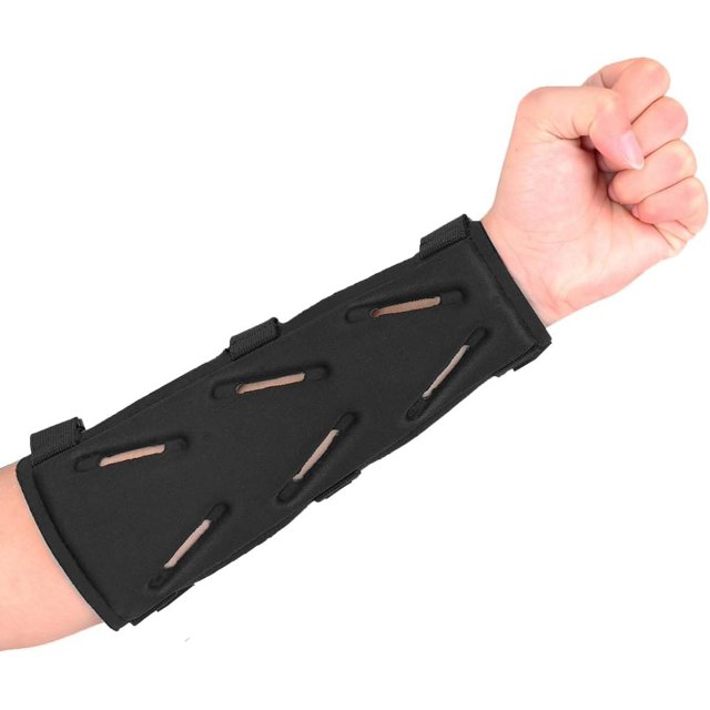 LAICAIW Archery Arm Guard Adjustable Protective 3-Strap Accessory Lightweight Hunting Target Shooting Adult Unisex