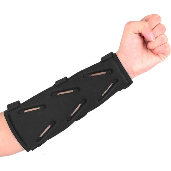 LAICAIW Archery Arm Guard Adjustable Protective 3-Strap Accessory Lightweight Hunting Target Shooting Adult Unisex