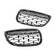 thumbnail image 2 of Parrilla delantera automotriz Cola Parrilla delantera tipo riñón Negro brillante, 2 of 8
