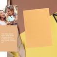 thumbnail image 4 of CIMAXIC Creative Kraft Letter Paper Chocolate Color Vintage Style Stationery for Messages and Poems, 4 of 6