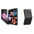 thumbnail image 1 of Bemz Premium Bundle for Samsung Galaxy Z Flip 3 5G: Slim Snap-On Protector Case (American Flag Skull), Rear Camera Glass Protector, 1 of 7