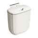 thumbnail image 2 of Ganfancp 14L Basurero Doméstico de Pared Residuos de Cocina Cubo de Plástico para Almacenaje Cubo de Basura de Baño con Tapa Se Puede Colgar o Pegar Artículos En Liquidación 1X Cubo de Basura, 2 of 6