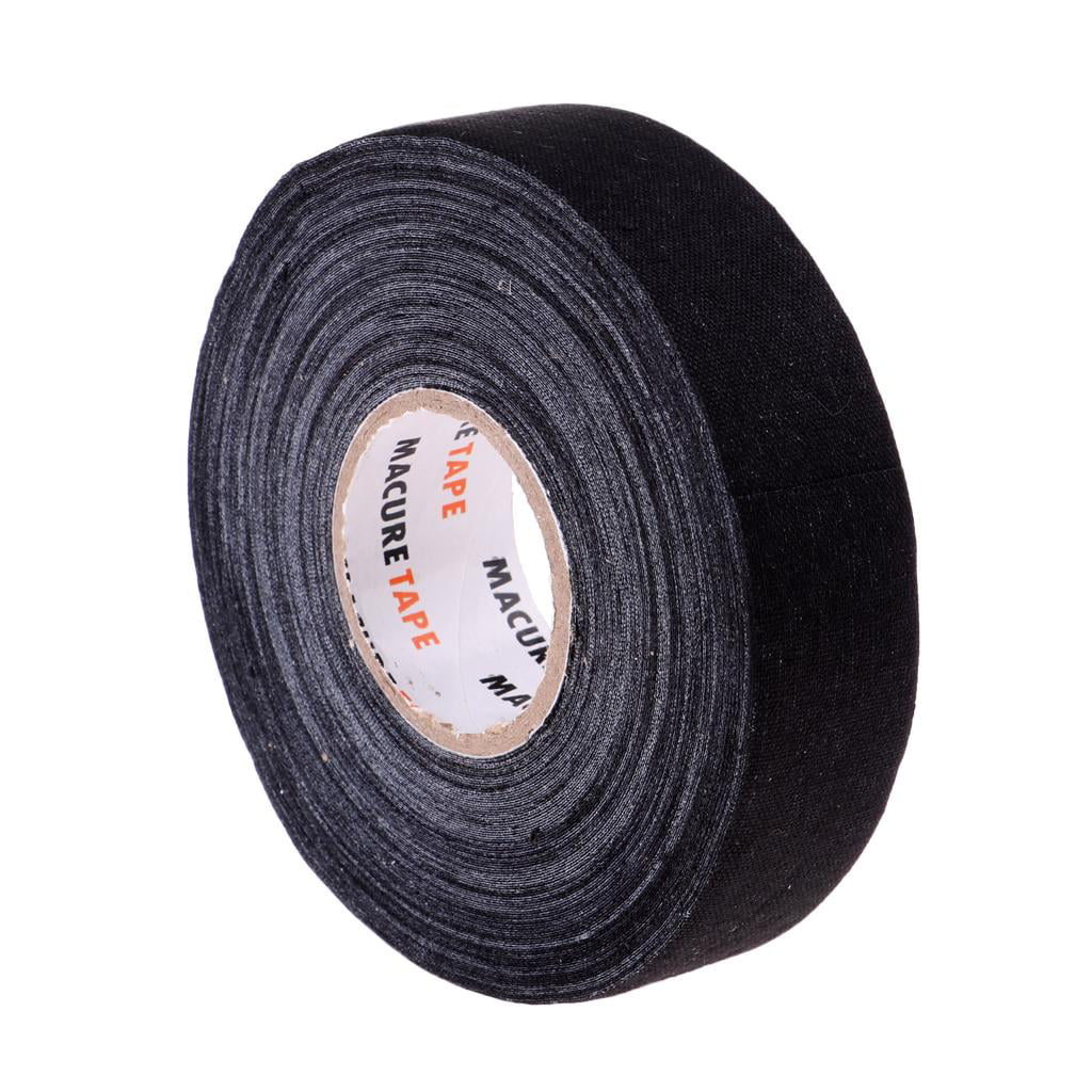 Black Hockey Stick Tape Wrap Handle Grip Tape 1''x 25 yards Blade Wrapper Guards 
