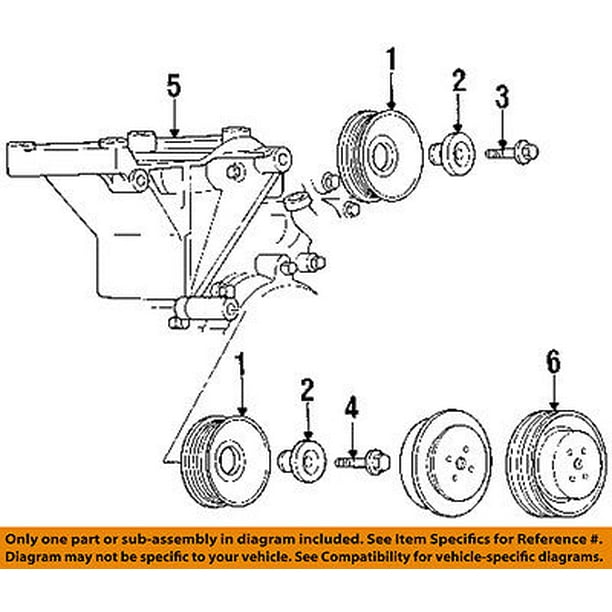 Jeep CHRYSLER OEM Grand Cherokee Belt or PulleyIdler Pulley Bracket