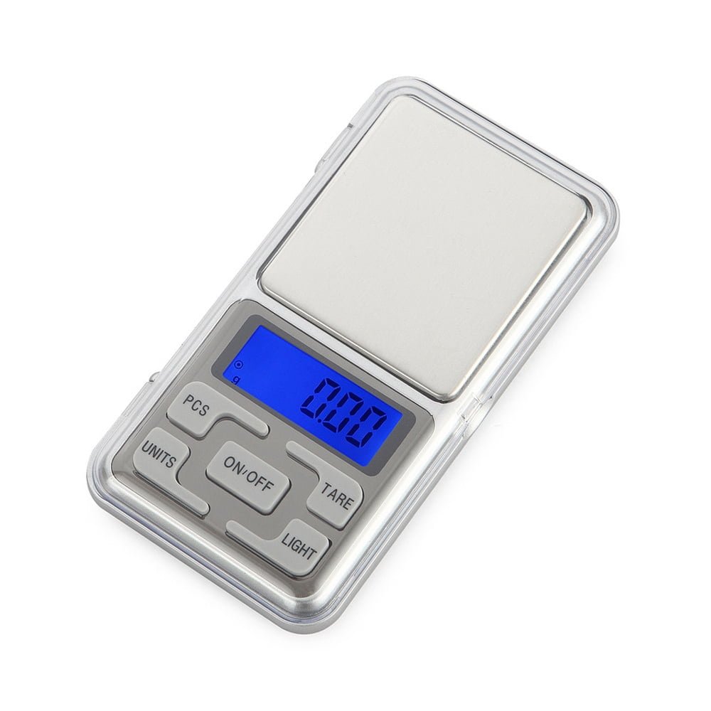 Rush Digital Pocket Scales Gram Kitchen Mini Portable Lab Jewelry Coffee  Scale Capacity 500g with USB Cable (Black) S4721 
