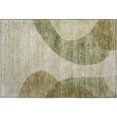 thumbnail image 2 of Addison Rugs Mayfield Washable Transitional Art Deco Beige Rectangle Rug, 1'8" x 2'6", 2 of 5