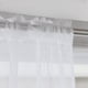 thumbnail image 3 of Cortinas Transparentes Blancas para Ventana 90 Pulgadas de 6 Paneles Cortinas Blancas Transparentes Cortinas Transparentes Panel Básico de Bolsillo de Varilla, 3 of 5