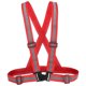 thumbnail image 1 of Chaleco de Seguridad Reflectante Uxcell, Chalecos Hi-Vis, Tiras de Alta Visibilidad Ajustables para Trotar al Aire Libre Rojo, 1 of 7