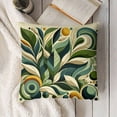 thumbnail image 3 of Tropical Leaves Throw Pillow Covers  Summer Palm Leaf Sunset Decorative Pillows Case Soft Velvet Cushion Covers for Outdoor Couch Sofa Patio Decor, 3 of 5