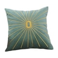 thumbnail image 2 of Wzzjkit Solid Color Pillow Nordic Embroidery Office Chair Back Cushion Pillow, 2 of 6