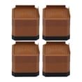 thumbnail image 1 of GROWTH TANK 4 Pieces Anti Vibration Pads Square Furniture Leg Risers for Table Chair Bed 2 layer, 1 of 9