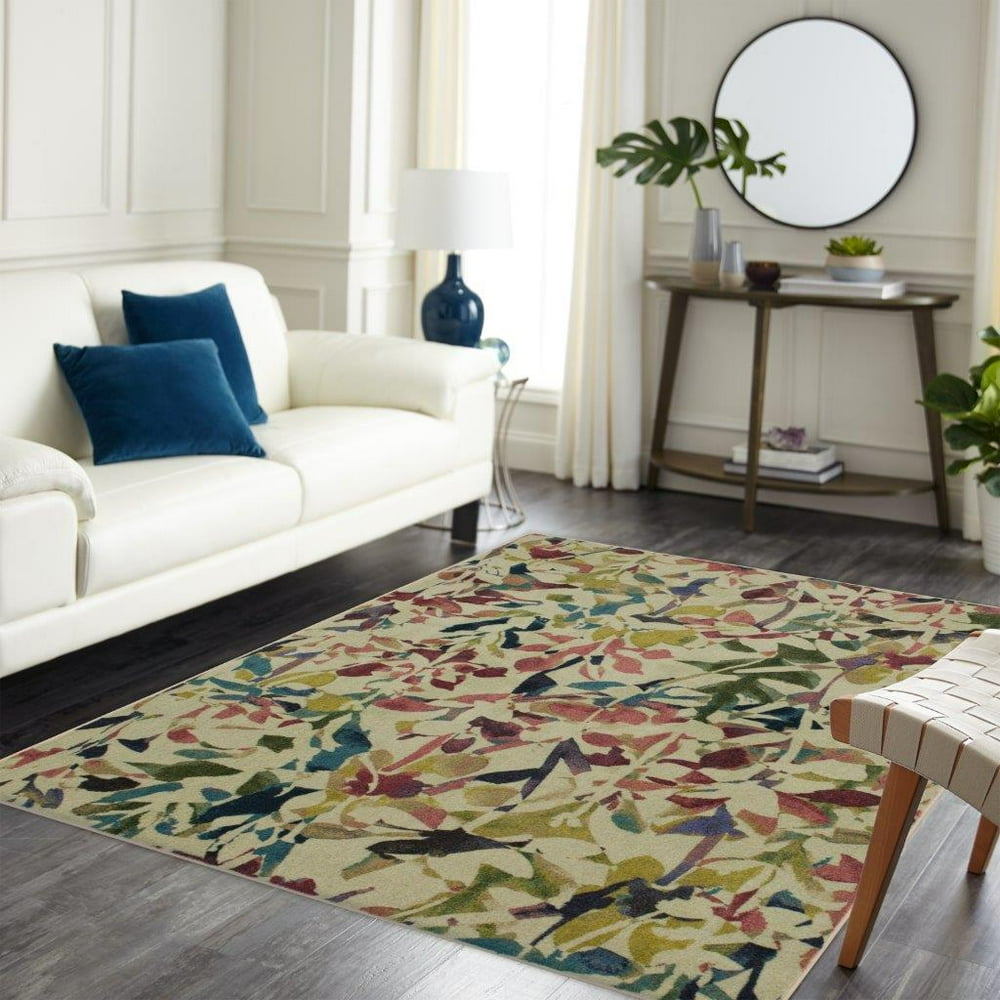 Mohawk Home Precision Printed Area Rug, Watercolored Gardens, Multi, 5
