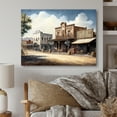 thumbnail image 2 of Designart Arizona Wild West Town II Canvas Wall Art, 2 of 5