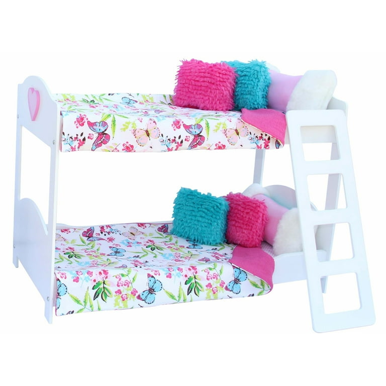 American boy deals doll beds