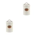 thumbnail image 3 of Contenedores de almacenamiento de cocina Advancent Tarros duraderos a prueba de fugas 2Conjunto Beige café, 3 of 6
